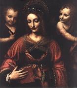 LUINI, Bernardino Saint Catherine a Norge oil painting reproduction
